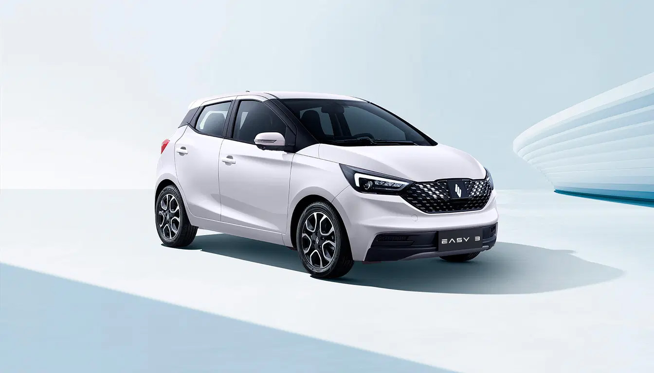 Vista trasera del JMEV Easy 3